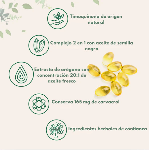 Cápsulas Aceite de Orégano
