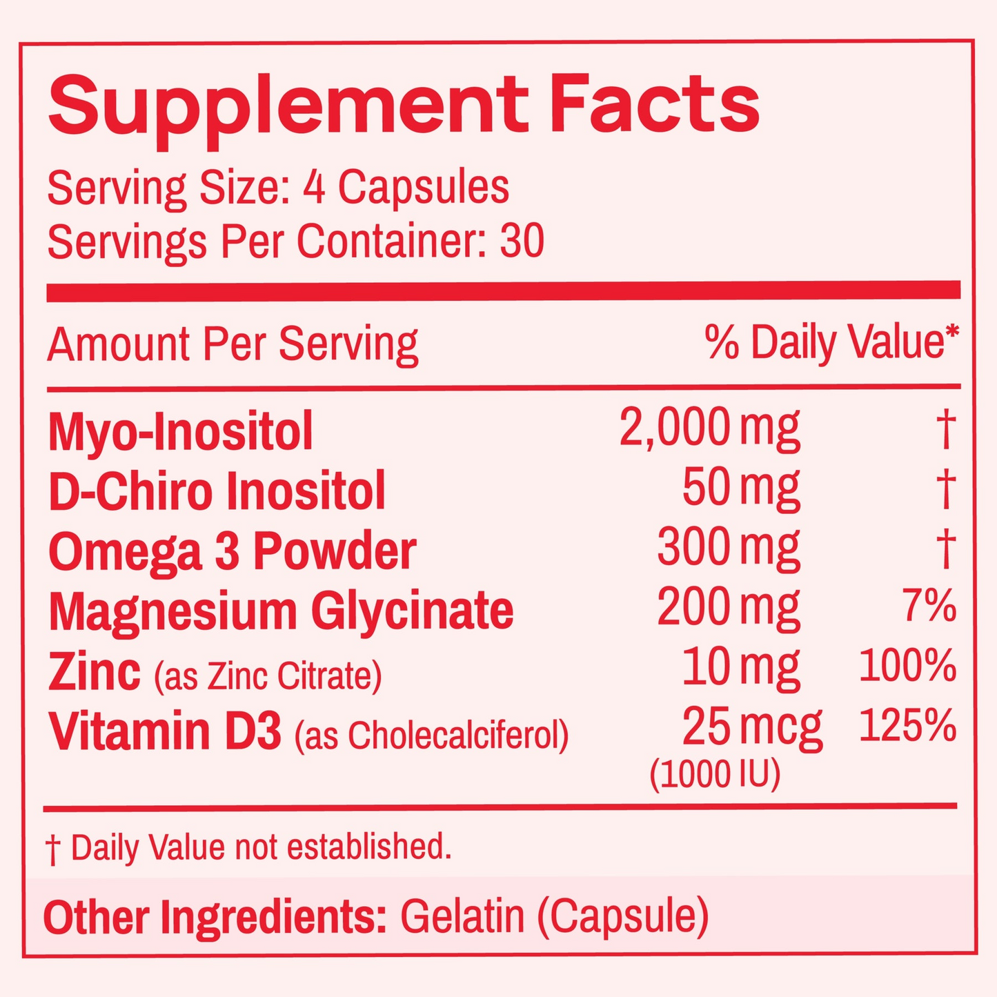 Multivitamínico Inositol