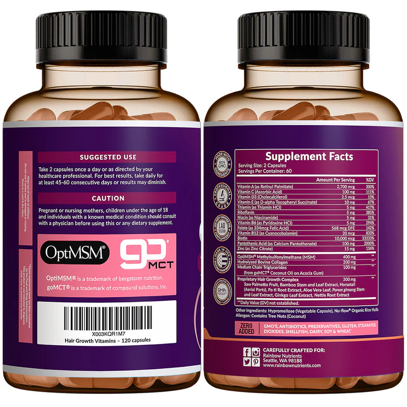 Vitaminas HairGrowth